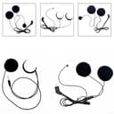 Homefurnishmall Motorcycle Helmet Headphones, Headphones Microphone For Cardo Edge Motorcycle Bluetooth-compatible Intercom System(B) - 8