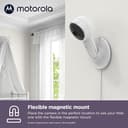 Motorola Nursery Monitor VM64, Wifi 4.3 pollici con Fotocamera, App Smartphone, Supporto Magnetico, Lungo Raggio, Audio Bidirezionale, Zoom Digitale - 3