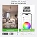 Nanoleaf Matter Essentials Light Bulb, 3 Smart RGBW GU10 LED Bulbs - Matte Over Thread, Bluetooth 16 Million Colours LED Lamps, Screen Sync, Works with Alexa, Google Home, Apple, Decoration & Gaming - 4