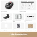 MOVA ViAX 250 Robot cortacésped, mapeo de 250㎡, mapeo con IA sin RTK, LiDAR de 360° + Visión Dual con IA, esquivación de obstáculos Inteligente, trayectorias en Forma de U - 9