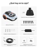 Segway Navimow i208 LiDAR con Garage M Kit, Robot Cortacésped sin Cables para 800 m², LiDAR y Sistema de Visión Dual, Cartografiado Automático con 1 Toque, Ruedas Todoterreno (Envío por Separado) - 8