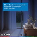 Bosch WQB246D41 Serie 8, Wärmepumpentrockner 9kg, Silent Dry - Extrem leise, Schneller getrocknete Wäsche, Auto Dry, Selbstreinigender Kondensator, Trommelinnenbeleuchtung, Home Connect, Weiß - 5