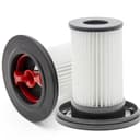 2 Pack Ersatzfilter mit für Bosch Akku-Staubsauger Unlimited Gen2 Serie 8 BKS8214W/BSS825ALL/BSS81POW1/BBS8214PET,Part # 12036642,12023349 - 1