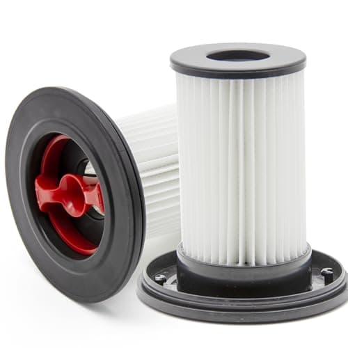 2 Pack Ersatzfilter mit für Bosch Akku-Staubsauger Unlimited Gen2 Serie 8 BKS8214W/BSS825ALL/BSS81POW1/BBS8214PET,Part # 12036642,12023349