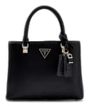 GUESS Noelle II Multi Compartment Satchel Shoulder Bag Black - 2