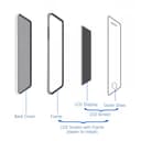 Schermo LCD per Realme GT Neo6 LCD Display Digitizer Vetro Touch Schermo Ricambio Assembly (Nero) - 6
