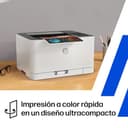 HP Color Laser 150nw 4ZB95A, Impresora Láser Monofunción A4 a Color, impresión a Doble Cara Manual, Wi-Fi, Ethernet, USB 2.0 Alta Velocidad, Compatible Smart App, Panel de Control LED, Blanca - 5