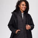 Fjällräven Damen Visby 3 in 1 Jacke, Black, L - 9