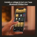 Philips Hue White Lampadina Smart LED, Attacco E27, 15.5 W, Luce Bianca Calda, Dimmerabile, Controllo con Bluetooth e Hue App, Funziona con Alexa, Google Assistant e Apple HomeKit - 4