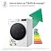 LG F4WR6010A1W - Lavadora Inteligente, 10kg, AI Direct Drive, 1400rpm, Carga Frontal, Clasificación A, TurboWash 360º, Vapor Steam, Serie 600, Blanco - 5