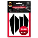 FYB© Set mit 5 reflektierenden Streifen, wiederverwendbar, kompatibel mit Helm Shoei NXR 2™, 3M™ Technologie, Schwarz - 1