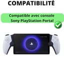 PHONILLICO Schutzfolie für Sony Playstation Portal [2 Stück] PS5 Remote Player Hartglas Displayschutzfolie Panzer glas kratzfest - 2