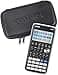 Casio FX-CG50 Graphing Calculator with High-Resolution Colour Display (Cardboard Packaging) + Protective Case for Graphing Calculator Black Carbon Design with Inner Pocket for Accessories - 3