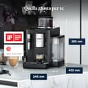 De’Longhi Rivelia – Perfetto Macchina da Caffè Automatica, Montalatte Classico, 8 Bevande in un Solo Tocco, Display Touch a Colori, Contenitori Chicchi di Caffè Intercambiabili, Nero (EXAM440.35.B) - 4