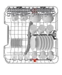 Hotpoint Ariston HA4FFC14BX – Lavastoviglie Libera Installazione 14 Coperti, Classe C, ActiveDry, Terzo Cesto Fisso, Pastiglia, Igienizzante, Avvio Ritardato – 85 x 60 x 59 cm (AxLxP) - 7