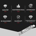 2x Messerklingen kompatibel mit Stihl Mähroboter iMOW RMI 422 422P 422PC RMI422 P C - 3