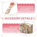 fuxunamz Bolsa de Yute, Tote Bag, Bolso de Yute con Asa, Bolsa Tela Pequeña, Bolsas de Compra de Mano con Lazo, Regalo para Colegas, Profesores, Mejores Amigas, Madres y Abuelas - 7