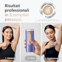 Haarlosy Epilatore Luce Pulsata con Ghiaccio - 3 IN 1 IPL Epilatore Laser per Donna e Uomo, 9 Livelli di Energia Regolabile Adatto a Corpo, Viso, Ascelle, Gambe Sensibili LCN1206 - 5