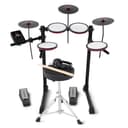Alesis Turbo Max Set de Batería Eléctronica con Parches de Malla Silenciosos de 8 Pulgadas, Lecciones de Percusión, Bluetooth y Accesorios - 11