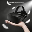 DESTEK V5 VR Headset for Phone w/VR Gamepad, 128 Premium VR apps Included, Anti-Blue Eyes Protected HD Lenses, 110° FOV Virtual Reality Headsets for iPhone, Android Phone - 4