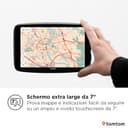 TomTom Navigatore per auto GO Navigator (schermo extra large da 7", traffico in tempo reale, 12 mesi di avvisi autovelox, mappe europee, aggiornamenti Wi-Fi, servizi Premium, supporto Click-and-drive) - 3