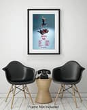 Theissen Måneskin RUSH! album cover Poster - Matte poster da parete Frameless Gift 11 x 17 inch(28cm x 43cm) - 9