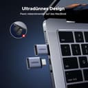 UGREEN Adapter USB C auf USB (4 Stück) 10Gbps Handy OTG Adapter Thunderbolt 4/5 kompatibel mit iPhone 17/16 Serie MacBook Pro M4 Mac mini Galaxy S25 usw. - 2