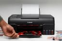 Canon PIXMA G650 Wireless 3-in-1 Refillable MegaTank Inkjet Photo Printer - A4, Print, Copy, Scan - Wi-Fi, Cloud connectivity, LCD Screen - Suitable for large volume printing photos - 6