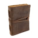 moonster Cuaderno de Cuero Vintage A5 [20x15 cm] – Diario de Piel Hecho a Mano con 240 Páginas de Papel de Algodón – Libreta para Escritura y Sketchbook, Regalo Original - 9