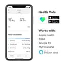 Withings Body+ - Smart Wi-Fi and Bluetooth Bathroom Scale - Digital Bathroom Scale Incl. Body Fat Scale for Weight loss, Body Composition Scales (Renewed) - 2