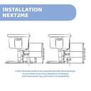 Chicco Next2Me Babybett, Beistellbett Für Cosleeping, Kinderbett Mit Matratze, 94 x 69 x 81 cm, 9 Kg, Beige - 3