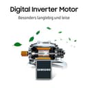 Samsung Kühl-Gefrier-Kombination, Kühlschrank mit Gefrierfach, 203 cm, 390 l Gesamtvolumen, 114 l Gefrierteil, AI Energy Mode, Edelstahl-Look, RL38C600CSA/EG - 7