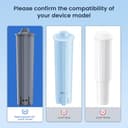GLACIER FRESH Filtro de agua compatible con las máquinas de café automáticas Jura® E8, E6, 3 unidad - 4