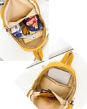 HAUMAUH Mochila Mujer Backpack Pequeña | Ligeras Bandolera Casual (21x30x11cm) Hombre | Viaje, Deportivas,Trabajo, Compras, Universidad & Uso diario (Caqui) - 9