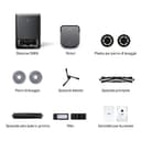 ECOVACS DEEBOT X2 Omni Robot Aspirapolvere Lavapavimenti con Stazione Svuotamento/Lavaggio Automatico, 8000Pa, Sottile Quadrato, Sollevamento Mop 15mm,Lavaggio Acqua Calda, Evitamento Ostacoli, YIKO - 9