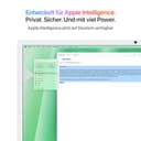 Apple iMac All-in-One Desktop-Computer mit M4 Chip mit 8 Core CPU und 8 Core GPU: 24" Retina Display, 16 GB gemeinsamer Arbeitsspeicher, 256 GB SSD Speicher, passendes Zubehör; Grün - 3