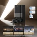 DREAME L40s Pro Ultra Aspiradora Robot, 19.000 Pa, Cepillo Doble HyperStream, Acceso a Altura de 4 cm, Cepillo Lateral Extensible y Elevable, Limpieza con Mopa de Agua Tibia a 75 °C, Autolimpieza 3.0 - 2