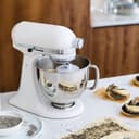 KitchenAid Batidora amasadora - Artisan - Robot de Cocina con Cabezal Inclinable - Amasadora con 3 Accesorios -Batidora de repostería con Bol de Acero Inoxidable - 4,8 L - Blanco porcelana - 8