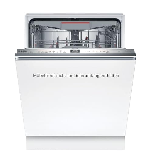 BOSCH SMH6TCX01E - Lavastoviglie completamente integrata serie 6, con cassetto portaposate, 60 cm, Home Connect, PerfectDry, RackMatic, Intelligent Program