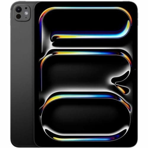 Apple iPad Pro (M4), 28 cm: Ultra Retina XDR Display, 256GB, 12MP Landscape Front Camera/12MP Rear Camera, LiDAR Scanner, Wi-Fi 6E and 5G Cellular with eSIM, Face ID, Standard Glass, Space Black