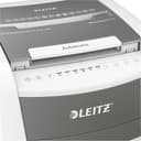 Leitz IQ Autofeed Office Pro Aktenvernichter, 600 Blatt Papierstapel schreddern, Zeit sparen mit automatischem Einzug, Mikroschnitt P5, 110L Abfallbehälter, Leiser Betrieb für große Büro, 80180000 - 9