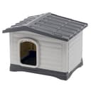 Ferplast DOGVILLA 60 SE Casetta per Cani con Fondo Sollevato Anti Umidità, Sistema Fuoriuscita Liquidi, Tetto Rimovibile Facile Pulizia, Griglia Aerazione, 58 x 48 x h 44 cm - 1