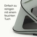 Bugaboo Dragonfly Sonnendach mit Lüftungsfenstern, ausziehbar für zusätzlichen und optimalen Sonnenschutz, wasserabweisend, Pine Green - 5