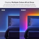 Nanoleaf Matter Essentials 5M HD Led Strip Light, Addressable RGB IC Led Strip - Smart and Multicolour, Matter Over WiFi, Bluetooth, 16M+ Colours, Works with Alexa Google Assistant Apple Homekit - 2