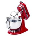 PQPO Edelstahl Mixer Schüssel für Kitchen Aid 4,5-5 Quart Standmixer, kompatibel mit Kitchen Aid Mixer Zubehör - 7