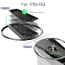 ANNSKIN PS5 Slim Stand Vertical Stand for PS5 Pro / PS5 / PS5 Slim Consoles Non-Slip Base Mount for PlayStation 5 Accessories - 5