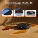 roborock Q10 S5+ Set Robot Aspirapolvere con Stazione, 10.000Pa, Panno Sollevabile, Pulizia VibraRise 2.0(3000 volte/min), Anti-groviglio, Evitamento degli Ostacoli, Strategie dei Tappeti, APP, Nero - 5