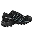 SALOMON Speedcross 4 Gore-Tex, Scarpe da Ginnastica Basse Donna, Nero Black Metallic Bubble Blue, 39 1/3 EU - 7