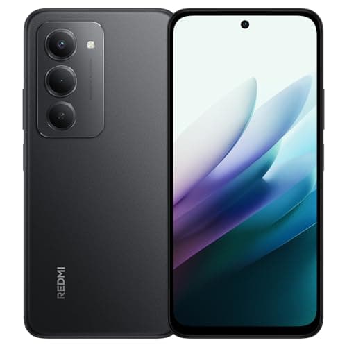 XIAOMI REDMI 15 Smartphone, 8GB+256GB, schermo 6.9" FHD, Nero, 7000mAh, 1080×2340 pixel, ricarica rapida 33W, 144Hz AdaptiveSync, doppia fotocamera AI 50MP, con caricabatterie,senza NFC, Android 15