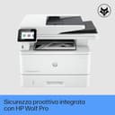 HP Laserjet Pro MFP 4102dw 2Z622F, Stampante Multifunzione A4, Stampa Fronte e Retro Automatico in b/n, 42 ppm, USB Host, Wi-Fi, Ethernet, ADF, Smart, Bianca - 6